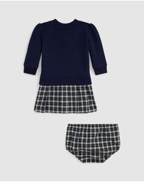 Polo Ralph Lauren - Fleece Sweatshirt Dress & Bloomers Set - Babies