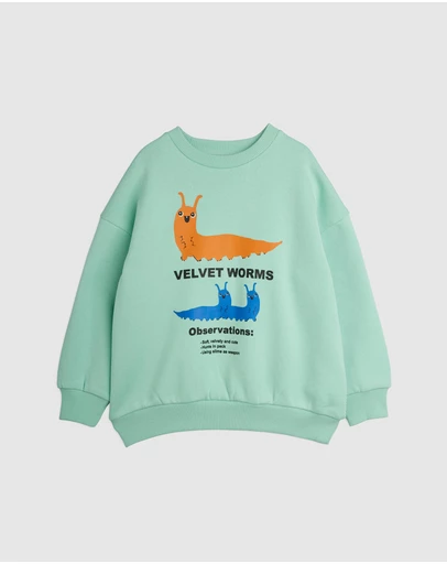 Mini Rodini - Velvet Worms Observations SP Sweatshirt