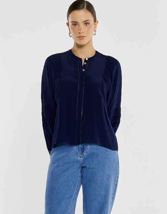 Sass - Nic Trim Blouse