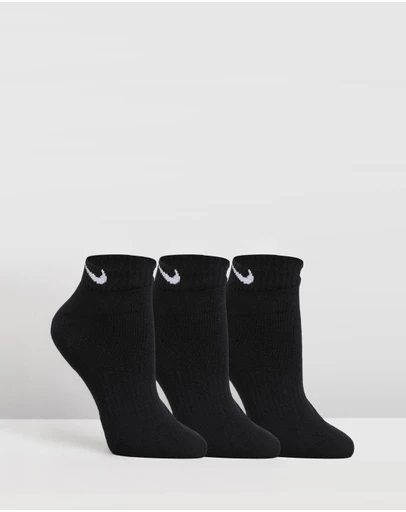 Nike - Everyday Cushion Low Socks 3-Pack - Unisex