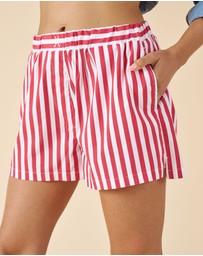 CAMIXA - Shoshana Striped Shorts