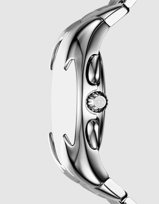 Diesel - Mercurial Silver Tone Chronograph Watch