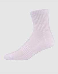 Pussyfoot - 9 Pack Unisex Sport Quarter Crew Socks
