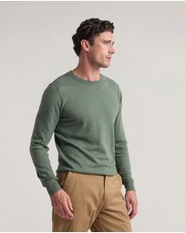 Oxford - Cotton Cashmere Crew Neck Knit