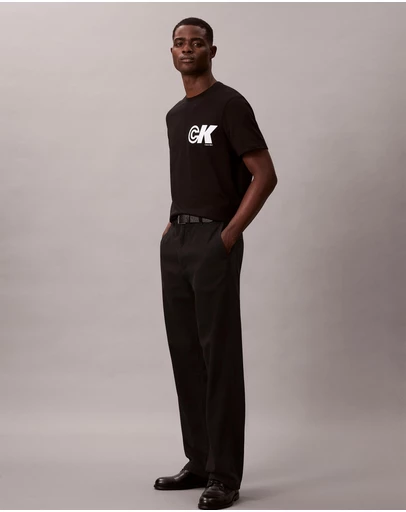 Calvin Klein Jeans - Sport Monogram Logo Graphic Classic T-Shirt