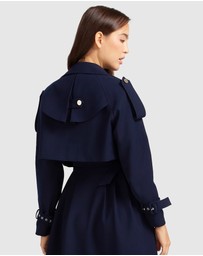 Belle & Bloom - Manhattan Cropped Trench