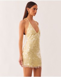 SNDYS - Calena Halter Mini Dress - ICONIC EXCLUSIVE