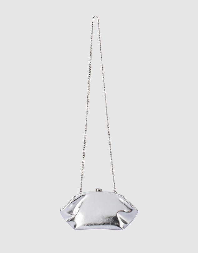 Olga Berg - Tally Metallic Clutch