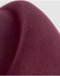 Max Alexander - Winter Burgundy Felt Designer Hat