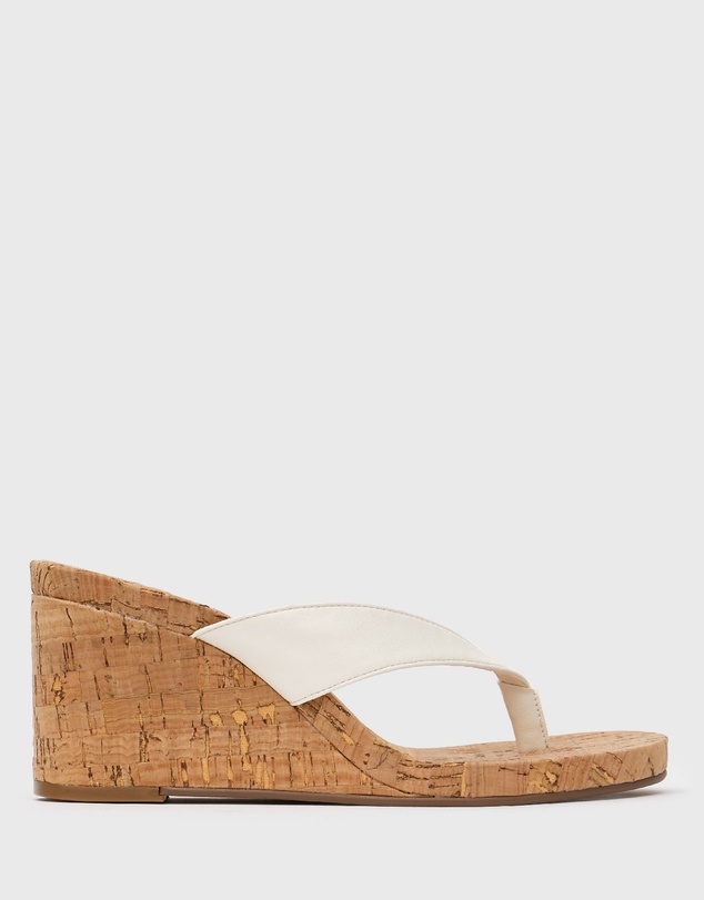 Betts - Sable 2 Thong Wedge Sandals