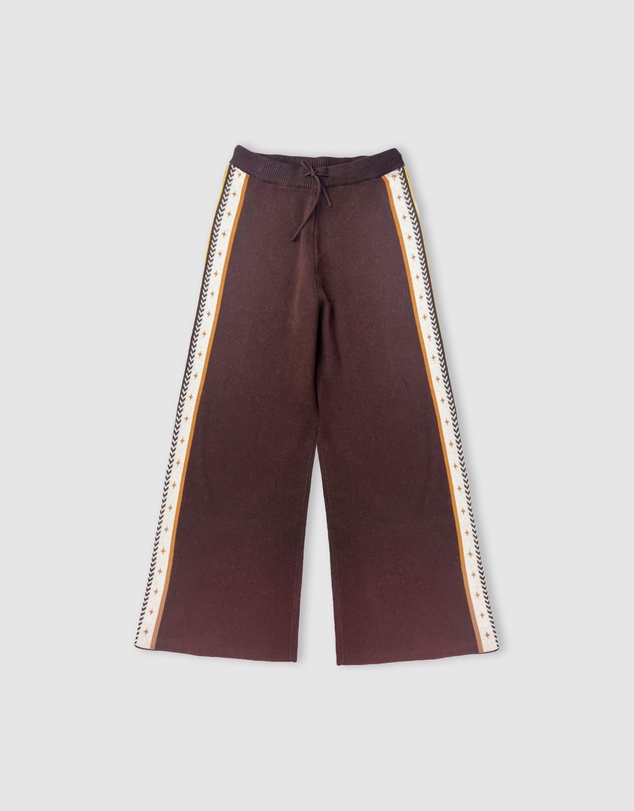 Banabae - Twilight Side Stripe Knit Pants - Ladies