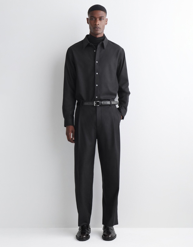 COS - Pleated Wool Relaxed-Fit Straight-Leg Trousers