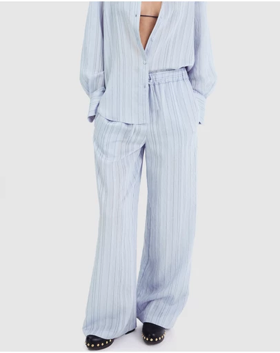 M.N.G - Straight Striped Trousers