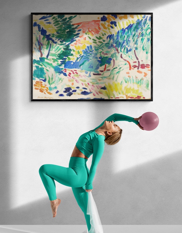 Inka Arthouse - Abstract Exhibition by Henri Matisse Art Print