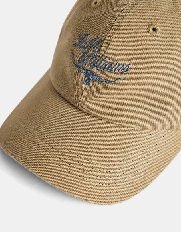 R.M.Williams - Script Longhorn Cap