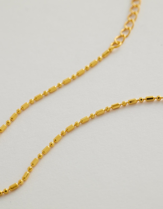 SAINT VALENTINE - Dash Dot Chain Bracelet - Gold