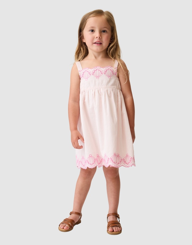 GAP - Shell Eyelet Dress - Babies-Kids