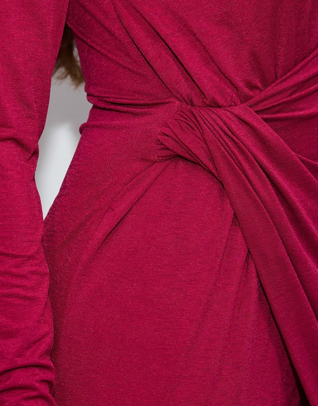 Dazie - Opera Deep Cowl Midi Dress