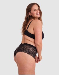 Bras N Things - Romance Shortie - Black