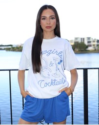 Vacancy Co - Cowgirls & Cocktails Tee
