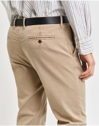 Gant - Slim Fit Dobby Structured Chinos