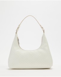 Calvin Klein - Emblem Allover Print Shoulder Bag