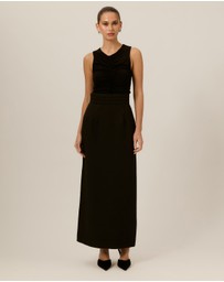 Tussah - Sabrina High Waist Midi Skirt