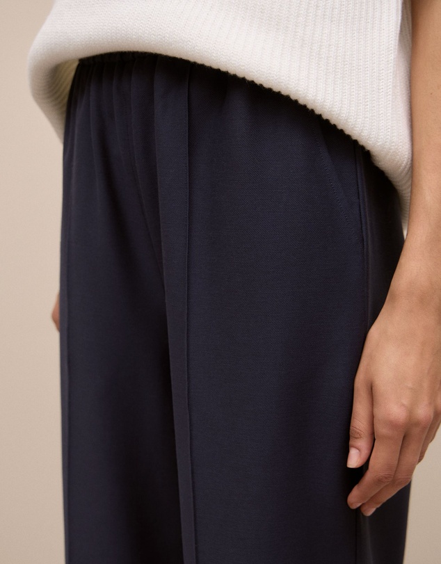 Trenery - Pintucked Pull On Pant in Night Sky