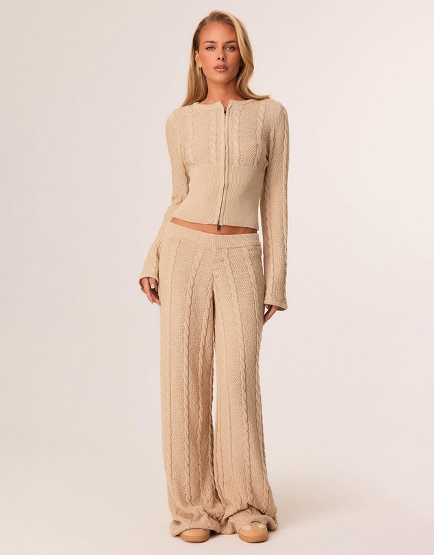 SNDYS - Cici Cable Knit Top