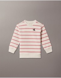 Calvin Klein Jeans - Newborn Striped Sweatshirt