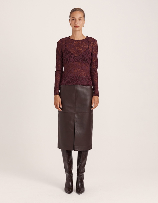 SABA - Stella Long Sleeve Lace Top