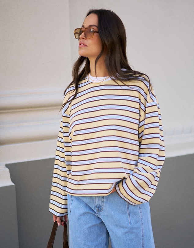 Ceres Life - Beau Long Sleeve Slouchy Tee