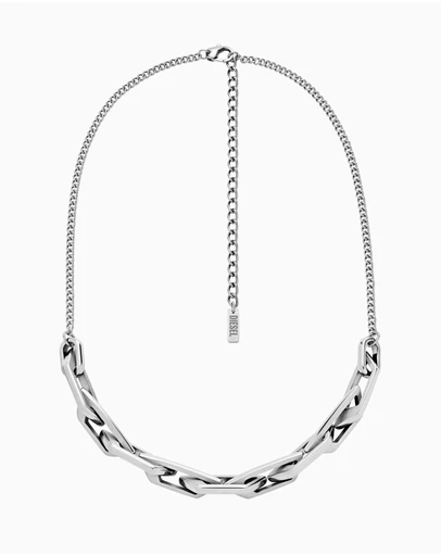 Diesel - Silver Tone Necklace