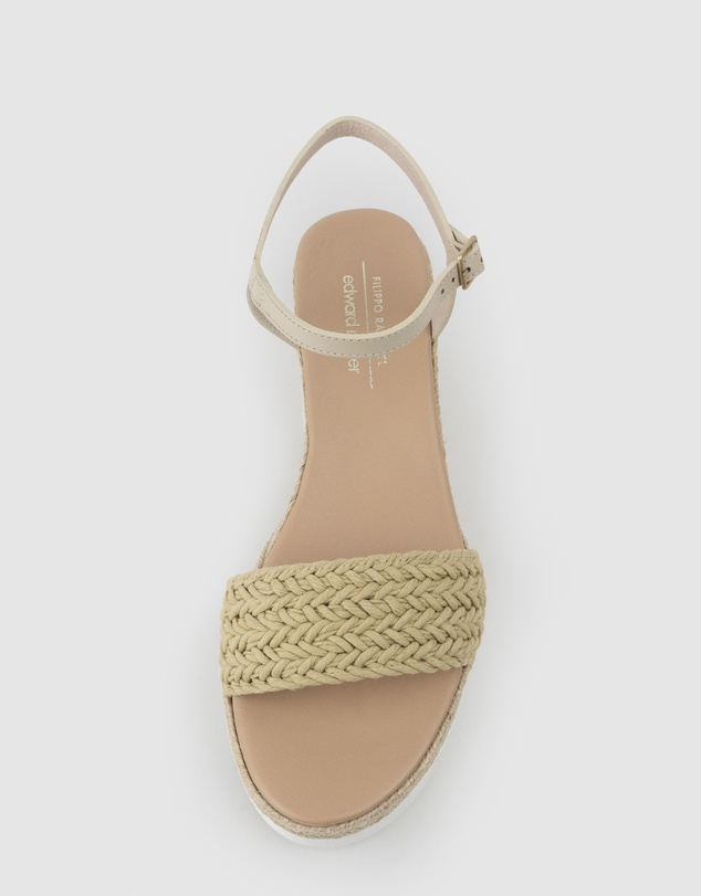 Edward Meller - MARTINA Woven Front Espadrille