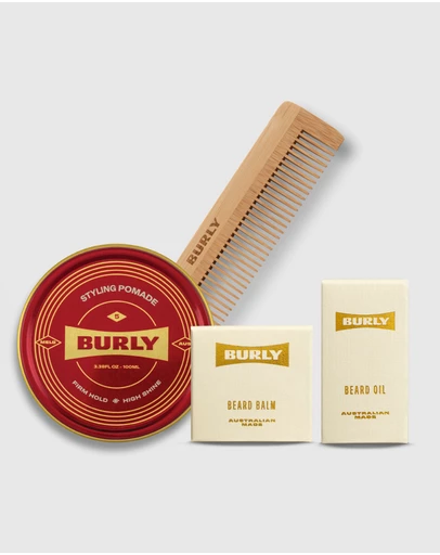 BURLY - Beard & Styling Pack - #5 Pomade - Firm Hold