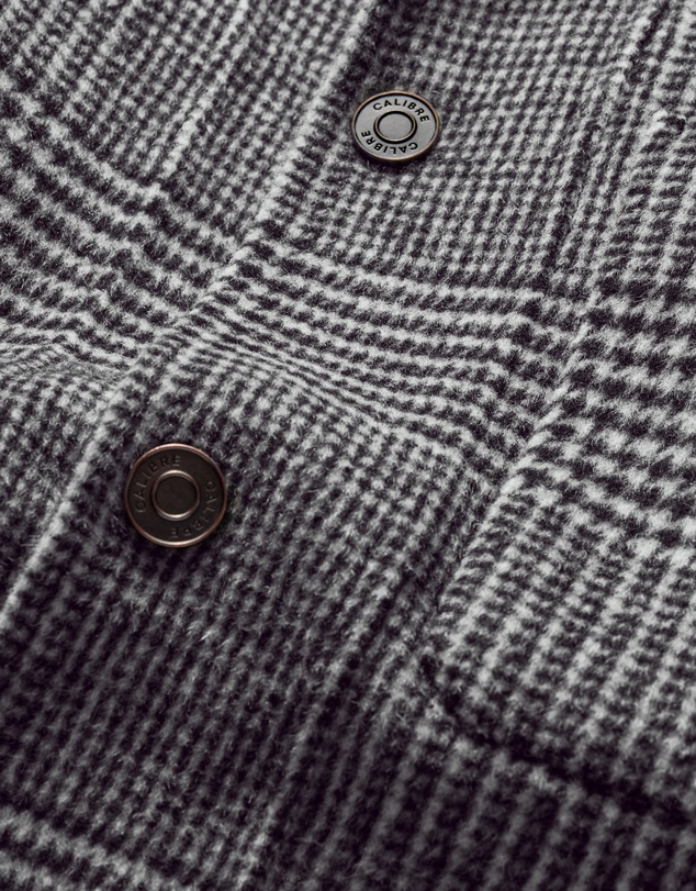 Calibre - Double Faced Wool Shirt Jacket Black