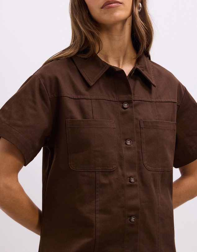 The Fated - Gracie Mini Shirt Dress