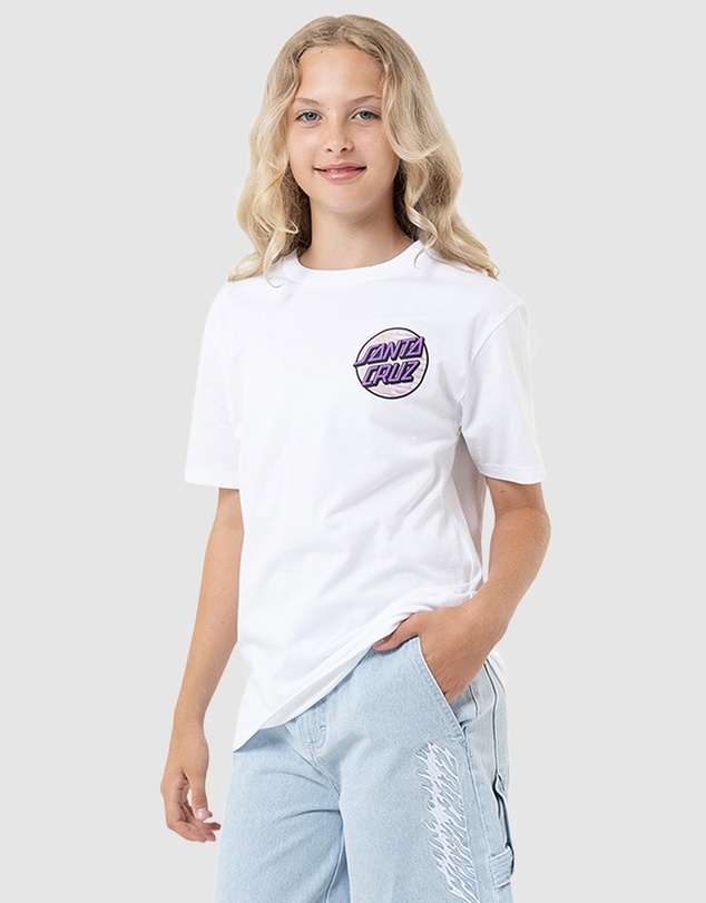 Santa Cruz - Other Tie Dye Dot Oversized Tee - Kids-Teens