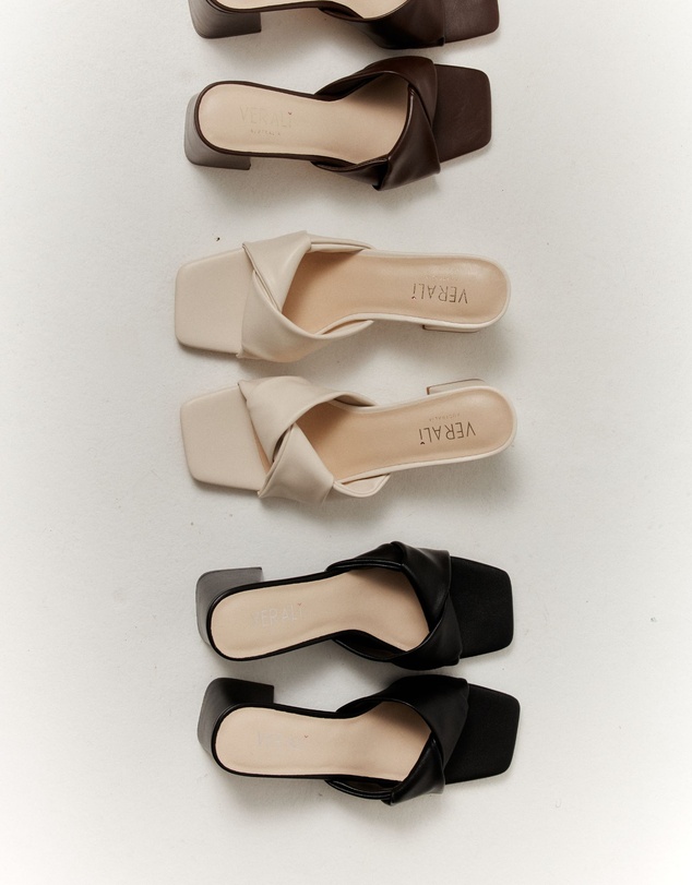 Verali - Stella Block Heel Mules