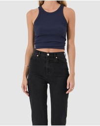 Rolla's - Loulou Straight Jean Long - Noir