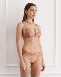 Aqua Blu Australia - Bronze Natalia Triangle