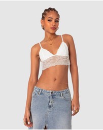 EDIKTED - Greta Lace Bra Top