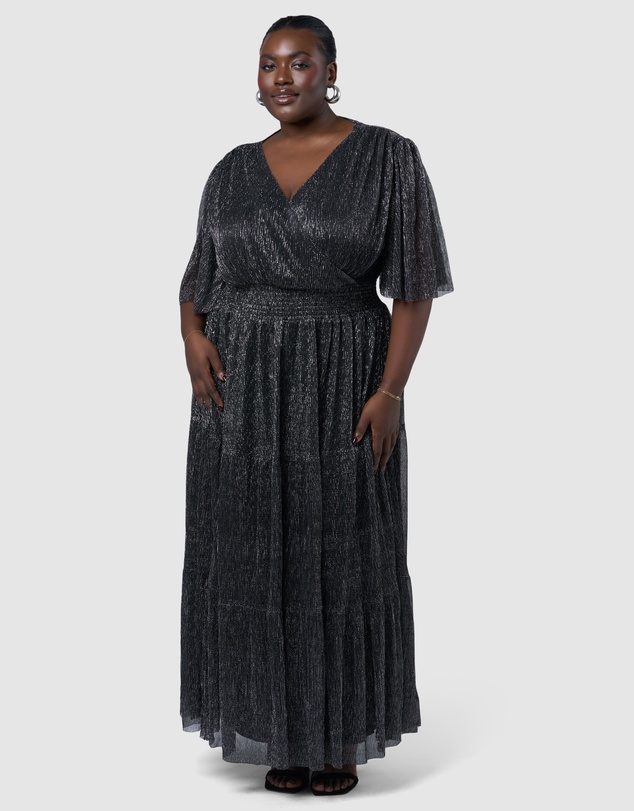 Pink Dusk by Curve Project - Steamy Encounters Maxi Dress