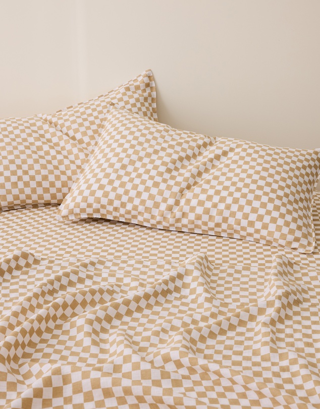 Sheet Society - Eve Linen Print Full Sheet Set