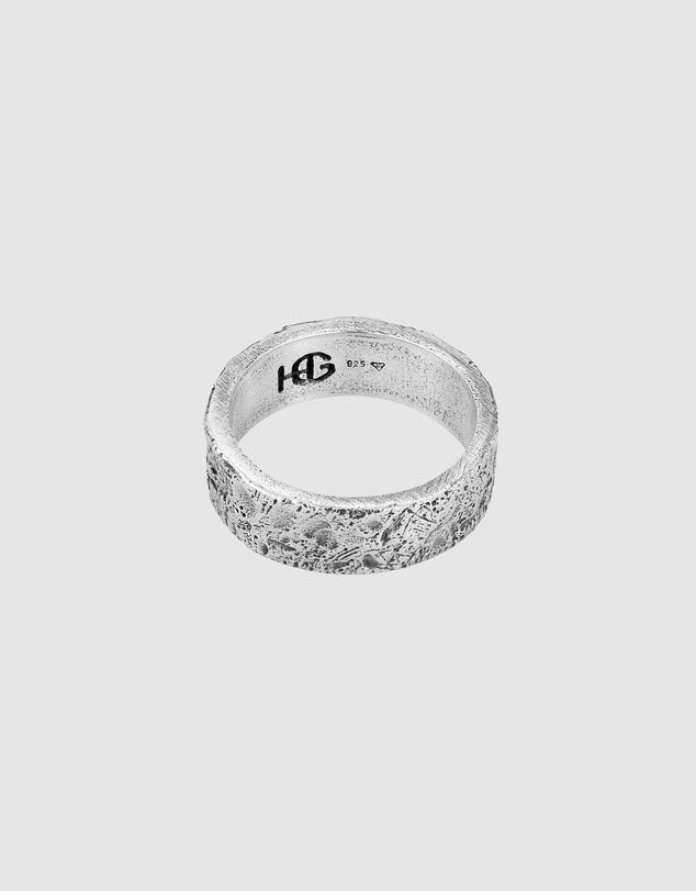 Haze & Glory - ICONIC EXCLUSIVE - Cross Ring in Oxidised 925 Silver