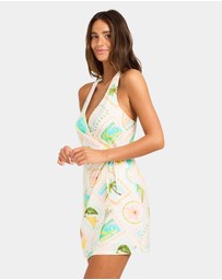 Roxy - Womens Postcards Wrap Dress