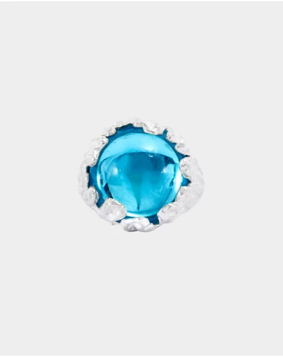 Sunday Stephens - Aqua Dumbo Ring