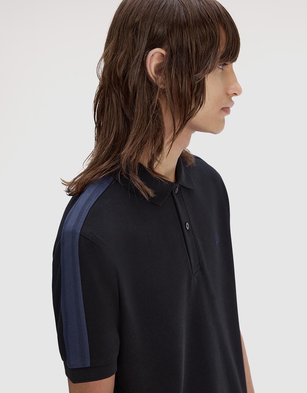 Fred Perry - Mesh Taped Polo Shirt