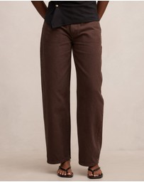 Forever New Petite - Emma Petite Mid Rise Barrel Jeans