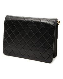 Pre-Loved by Azura Reborn - Pre-Loved Small CC Quilted Lambskin Single Flap